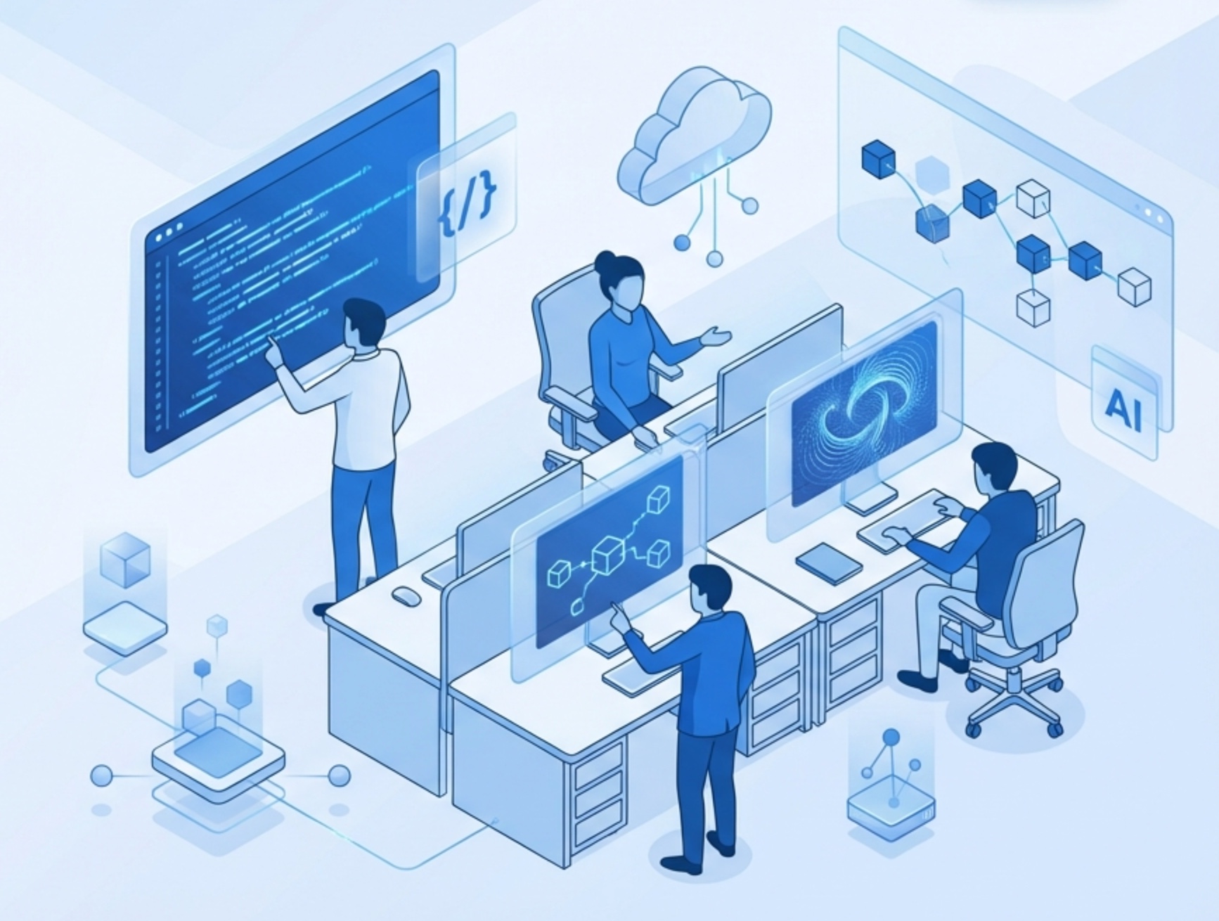 Kabila Tech team collaboration and software development